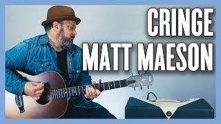 Matt Maeson Cringe Guitar Lesson + Tutorial