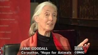 Book TV: Jane Goodall, author "Hope for Animals and Their World"