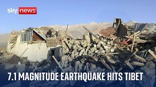 Over 100 killed after Tibetan holy city hit by 7.1 magnitude earthquake