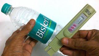 Bisleri (Bottled Water) vs Tap Water vs Rain Water - TDS Test