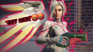 No Deaths With Mercy ON CONSOLE! - Overwatch 2!