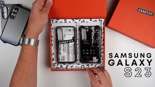 Samsung Galaxy S23 Case - CASETiFY Ultra Impact/Impact Review w/ Drop Test + Accessories!