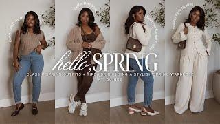 Classic Spring Outfits ft. Quince | Tips for Building a Stylish Spring Wardrobe for Work & More