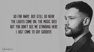 Dancing On My Own - Calum Scott Lyrics Video