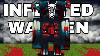 Infected Warden in Minecraft