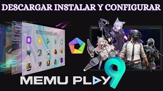 DESCARGAR, INSTALAR Y CONFIGURAR MEMU PLAY 9 2024ÚLTIMA VERSIÓN | MEJOR EMULADOR DE ANDROID PARA PC