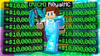 ONE OF THE *RICHEST* STARTS ON *NEW* OP PRISON SERVER! | Minecraft Prison | MineLucky