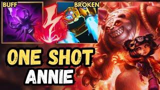 Wild Rift Annie Mid Lane - FULL AP Damage ANNIE BUILD & RUNES -  EASY CHAMP