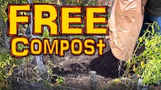 Free compost - Get that brown gold from your trash company!