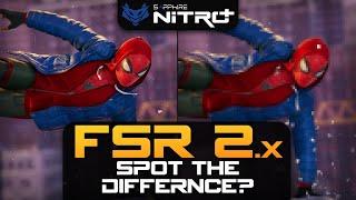 Which is FSR 2.x & Which is NATIVE? Can YOU Spot The Difference? [AMD FidelityFX Super Resolution 2]