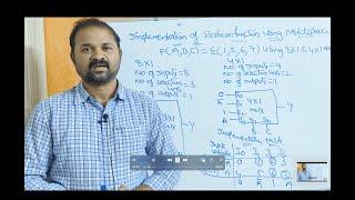 Implementation of Boolean Function using Multiplexers || 8:1 || 4:1 || implementing boolean function