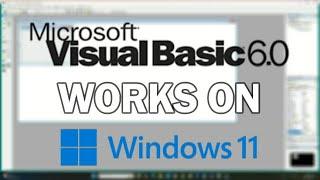 How to Download and Install Visual Basic 6 Using Windows 11