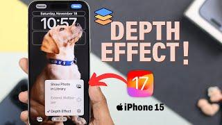 iOS 17: How To Use Depth Effect on iPhone!