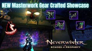 Neverwinter Mod 21 - NEW Masterwork GEAR Crafted Showcase & Transmute Look  Northside
