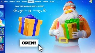 FREE SKIN PRESENT *NOW* in Fortnite!