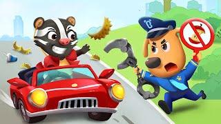 No No Throw Things Out of Window | Play Safe | Kids Cartoon | Sheriff Labrador | BabyBus