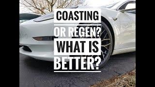 Coasting or Regen? When to coast and when to use Regen.