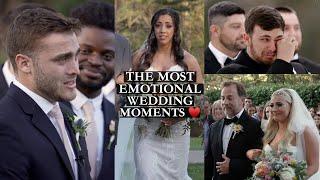 Emotional Wedding Moments 2022 Compilation  first Looks, grooms crying & more! You will cry 