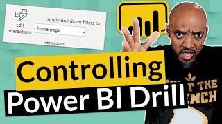 Controlling Power BI drill down with a few tricks