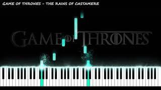 Game of Thrones - The Rains of Castamere | PIANO COVER | PIANO TUTORIAL