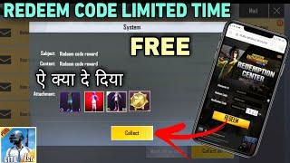 Pubg Mobile lite Today Redeem Code Only Limited Time Battle Coin 100% Real !! Pubg Lite Redeem Code