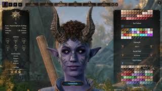 Baldur's Gate 3 Character Customization: Tiefling