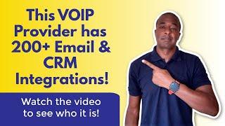 The VOIP provider with 200+ email and CRM integrations (plug-n-play api store)