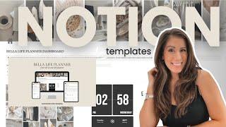 Notion Template for Productivity | Bella Life Planner