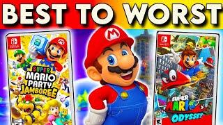 Ranking EVERY Single Mario Game On Switch! (2024 Edition)