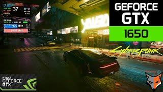 Cyberpunk 2077 : GTX 1650 4GB ( FHD All Settings / FSR 2 All Settings )