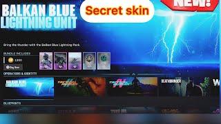 Secret Balkan Blue Lightning ️ Pack in Warzone With FREE Operator Which Is Better Than Roze !