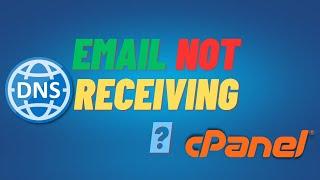 Email not Receiving on Your castom domain  Setup your Cpanel Webmail and DNS