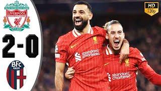 Liverpool vs Bologna 2-0 Highlights & All Goals 2024 HD