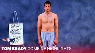 Tom Brady's 2000 NFL Combine Workout Highlights