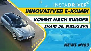 Innovativer Elektro-Kombi aus China – Tesla-Killer?  VW ID.7, Tesla & Smart #5  | E-Auto-News 183