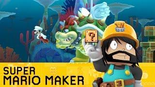 Super Mario Maker -- What?! JAKE!! That's Just RUDE!!