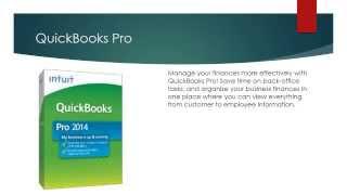 QuickBooks Pro vs Premier