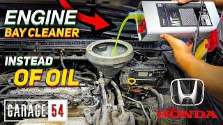 Engine bay cleaner to internally flush an engine - will it work?