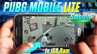 Pubg Mobile Lite Smoothness Test In 1GB Ram