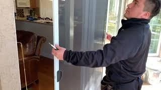 How to Install a Sliding Screen Door in 5 minutes #howto #learnmore #patiodoors #install #protips