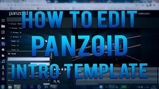 How to edit PANZOID intro template (Tutorial) - IntroFactory