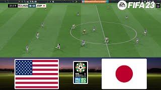 FIFA 23 - USA vs Japan 12/3/2025 - FIFA Women's World Cup 2023 - Gameplay PS | Full Highlight