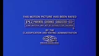 PDI DreamWorks/DreamWorks Distribution LLC/DreamWorks SKG/THX Notice/MPAA Rating Card (PG, 2001)