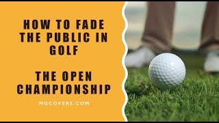 How to fade the public in golf #sportsbetting #golf