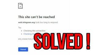Telegram Web Link Not Working On PC | Solved