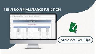 How To Use Min/Max/Small/Large Function?