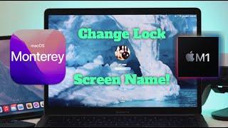 Change Name on Macbook Pro M1 – Including Login Name & Admin UserName!