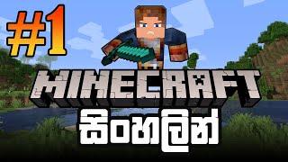 Let's Play Minecraft Survival in Sinhala | Episode 1