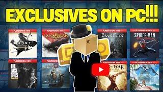 How to Play PLAYSTATION PS4/PS5 GAMES on PC 60 fps NO CONSOLE REQUIRED Ps plus premium tutorial