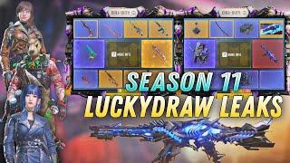 Codm Season 11 All Luckydraw leaks 2023 - Mythic Grau draw and 6 Legendary Guns ARMORY Draw️